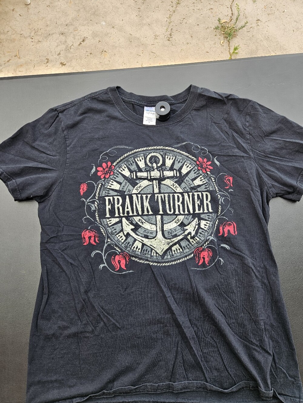 Frank Turner Y2K Compass Gildan Band Tee